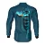 Camisa de Pesca Brk Azul Tucunaré Azul Proteção Solar UV50+ G - Imagem 2