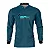 Camisa de Pesca Brk Azul Tucunaré Azul Proteção Solar UV50+ G - Imagem 1
