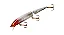 Isca Artificial Bomber B15 Jointed Long A - Silver/Red - Imagem 1
