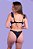 Top Bia e Tanga Fixa Empina Bumbum Preto - Imagem 4