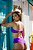 Top Bella e Tanga Hot Pant Fuchsia - Imagem 5