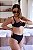 Top Tabata e Tanga Hot Pant Preto Texturado - Imagem 2