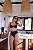 Top Tabata e Tanga Hot Pant Preto Texturado - Imagem 3