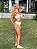 Top Kallas e Tanga Hot Pant OffWhite - Imagem 3
