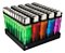 Caixa com 50 Isqueiros Chama Lighter Coloridos - Imagem 2