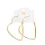 Brinco Argola Coração Glam Mod. 50315-5 - Imagem 2