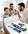 Kite com 2 escovas dentais macia adulto e infantil - Imagem 2