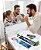 Kite com 2 escovas dentais macia adulto e infantil - Imagem 1