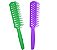 KIT COM PENTE ESCOVAS DE BOLSO E ESCOVA PARA CABELO 6 UNIDADES - Imagem 1