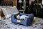 Cama Quadrada para Cachorro ou Gato Luppet Luxo Azul Petróleo Tamanho:M - Imagem 7
