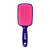 Escova De Cabelo Flex Color Com Cerdas Flexíveis Roxa e Pink - Imagem 1