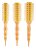 Kit 3 Escova de Cabelo Evas WTY 7022, 7027 e 7032 - Imagem 1
