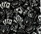 pelicula para water transfer printing modelo CASSINO BLACK  tamanho 1 mts x 50 cmts largura - Imagem 1