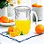 Jarra de vidro com 4 copos para suco ou água jarra de 1,3lts - Imagem 5
