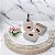 Saboneteira com 3 peças em ceramica kit lavabo porta sabonete porta algodão - Imagem 3