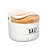 Saleiro de porcelana  com tampa de bambu mais colher  290 ml - Imagem 2