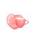 Jogo com 4  Xícara de Vidro  de 80 ml para café e 2 petisqueira de porcelana - Imagem 5