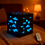 Luminária Cubo LED 12cm Decorativa USB 3 Níveis Luz Noturna Moderna - Imagem 3