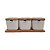 Porta Condimento com tres peças em ceramica - Imagem 2