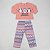 Pijama de Moletom Flanelado por Dentro Feminino  Pinguim - Brandili - Tam. 1 - Imagem 1