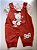 Conjunto jardineira com body bebê menina - Ursinha - Tam. P, M, G - Nilly Baby - Imagem 2
