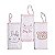 Pano de boca com prendedor de chupeta | Babete gifts Papi Friends | 40 cm X 40cm | Com 3 unidades | Coelha - Ursa - Imagem 5