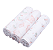 Cueiro Swaddle Papi Soft Estampado 80 x 80 cm - Arco de Flores - Imagem 5