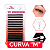 Cílios Fadvan W 4D Marrom Curva M Mix e Tamanho Único - Volume Egípcio - Imagem 1