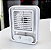 Ventilador Portátil Umidificador Luminária USB De Mesa 3 Velocidades - Imagem 2