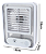 Ventilador Portátil Umidificador Luminária USB De Mesa 3 Velocidades - Imagem 6