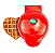 Mini Máquina De Assar Forma Elétrica Retro Waffle Coração 220V - Imagem 1