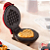 Mini Máquina De Assar Forma Elétrica Retro Waffle Coração 220V - Imagem 2