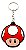 Chaveiro Emborrachado Toad Cogumelo Mario Bros Geek Games - Imagem 3