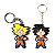 Chaveiro Emborrachado Goku - Dragon Ball Z Geek  Game - Imagem 4