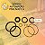 Kit de Reparo em Viton para Cilindros Pneumático de Ø32 a Ø125mm - Imagem 1