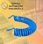 Mangueira Espiral Pu Azul 6mm X 10 Metros P/ Ar Comprimido - Imagem 1