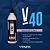 V40 4EM1 500ML - V40 é um polidor 4 em 1 - Ponto M Pecas Automotivas - Vonixx - Imagem 3