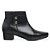 Bota Confort Anatômica Ref.: 2043 - Preta - Couro Legítimo - Imagem 2