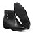 Bota Confort Anatômica Ref.: 2043 - Preta - Couro Legítimo - Imagem 5