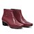 Bota Confort Anatômica Ref.: 2043 - Acerola - Couro Legítimo - Imagem 3