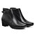 Bota Confort Anatômica Ref.: 2074 - Preta - Couro Legítimo - Imagem 3