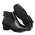 Bota Confort Anatômica Ref.: 2074 - Preta - Couro Legítimo - Imagem 4