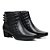 Bota Confort Anatômica Ref.: 2079 - Preta - Couro Legítimo - Imagem 3
