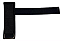STRAP PRETO COM MUNHEQUEIRA - SM - Imagem 3