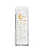 Kit 6 Frascos de vidro 70ml com tampa plástica - Imagem 1