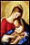 Quadro Decorativo Religioso Virgem Maria com Menino Jesus - Imagem 4