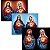 Quadros Sagrado Coração de Jesus e Maria Cores 40x50cm Moldura e Vidro - Imagem 1