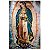 Quadro Nossa Senhora de Guadalupe 65x100 Tecido Canvas com Moldura Dourada - Imagem 1