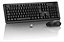 Combo Teclado E Mouse Sem Fio Avançado, Usb De 2.4G Receptor, Com Teclado Numérico E Mouse Sem Fio, Bateria de longa duração, Para Pc、windows、macs、computadores De Mesa E Laptops Cor Preto, ABNT2 - Imagem 2