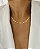 CHOKER CORRENTE FOLHEADA - Imagem 1